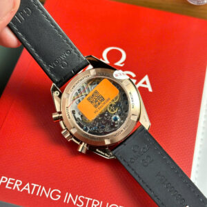 OMEGA SPEEDMASTER REPLICA MOONWATCH WATCH LEATHER STRAP RMF 42MM 5 ĐỒNG HỒ OMEGA SPEEDMASTER REPLICA MOONWATCH DÂY CAO SU NHÀ MÁY RM 42MM