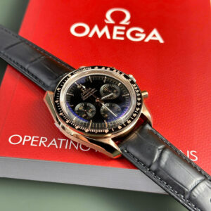 OMEGA SPEEDMASTER REPLICA MOONWATCH WATCH LEATHER STRAP RMF 42MM 2 ĐỒNG HỒ OMEGA SPEEDMASTER REPLICA MOONWATCH DÂY CAO SU NHÀ MÁY RM 42MM