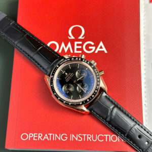 OMEGA SPEEDMASTER REPLICA MOONWATCH WATCH LEATHER STRAP RMF 42MM 1 ĐỒNG HỒ OMEGA SPEEDMASTER REPLICA MOONWATCH DÂY CAO SU NHÀ MÁY RM 42MM