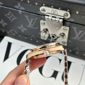 OMEGA SPEEDMASTER REPLICA WATCHES BLACK DIAL RM FACTORY 42MM 4 ĐỒNG HỒ OMEGA SPEEDMASTER REPLICA VÀNG HỒNG MẶT ĐEN NHÀ MÁY RM 42MM (2)