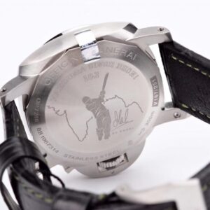 PANERAI LUMINOR REP 1:1 WATCH GOLD NEEDLE BLUE LEATHER VS FACTORY 44MM 8 ĐỒNG HỒ PANERAI LUMINOR REPLICA KIM VÀNG DÂY DA XANH NHÀ MÁY VS 44MM