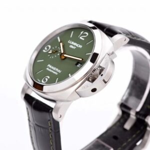 PANERAI LUMINOR REP 1:1 WATCH GOLD NEEDLE BLUE LEATHER VS FACTORY 44MM 4 ĐỒNG HỒ PANERAI LUMINOR REPLICA KIM VÀNG DÂY DA XANH NHÀ MÁY VS 44MM