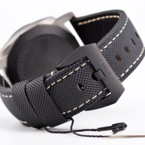 PANERAI LUMINOR REPLICA WATCH GREY DIAL CARBON BEZEL VS FACTORY 44MM 8 ĐỒNG HỒ PANERAI LUMINOR REPLICA MẶT XÁM NIỀNG CARBON NHÀ MÁY VS 44MM