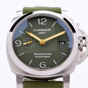 PANERAI LUMINOR REPLICA WATCHES FULL GREEN RUBBER STRAP VS FACTORY 44MM 3 ĐỒNG HỒ PANERAI LUMINOR REPLICA XANH LÁ CÂY DÂY CAO SU NHÀ MÁY VS 44MM