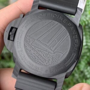 PANERAI SUBMERSIBLE REPLICA WATCH CARBON CASE FABRIC DIAL VS FACTORY 47MM 5 ĐỒNG HỒ PANERAI SUBMERSIBLE REPLICA VỎ CARBON MẶT HOẠ TIẾT VẢI NHÀ MÁY VS 47MM