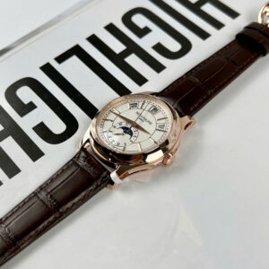 PATEK PHILIPPE COMPLICATIONS 5205R CUSTOM WATCH WHITE DIAL WRAPPED GOLD GR 40MM 3 Technical Specifications Patek Philippe Replica Watch Diameter: 40mm Movement: Automatic – Super Clone Crystal: Sapphire Case Material: Stainless Steel Strap: Steel Strap Water Resistance: Good Warranty Policy Patek Philippe Replica Watch 5-Year Movement Warranty – Free replacement within the first 15 days for defects Lifetime Repairs & Genuine Parts – At cost price Lifetime Free Maintenance – Includes oiling and polishing services Trade-In & Upgrade Program – Best value for your old watch Worldwide Shipping & Confidentiality Guaranteed