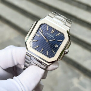 ĐỒNG HỒ PATEK PHILIPPE CUBITUS REPLICA WATCH MẶT XANH BLUE 5821 TW 40MM 1 ĐỒNG HỒ PATEK PHILIPPE CUBITUS REPLICA WATCH MẶT XANH BLUE 5821 TW 40MM