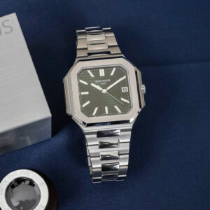 ĐỒNG HỒ PATEK PHILIPPE CUBITUS SUPER FAKE MẶT XANH GREEN 5821 TW 40MM 2 ĐỒNG HỒ PATEK PHILIPPE CUBITUS SUPER FAKE WATCH MẶT XANH GREEN 5821 TW 40MM (2)