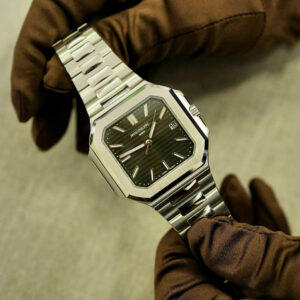 ĐỒNG HỒ PATEK PHILIPPE CUBITUS SUPER FAKE MẶT XANH GREEN 5821 TW 40MM 1 ĐỒNG HỒ PATEK PHILIPPE CUBITUS SUPER FAKE WATCH MẶT XANH GREEN 5821 TW 40MM (2)