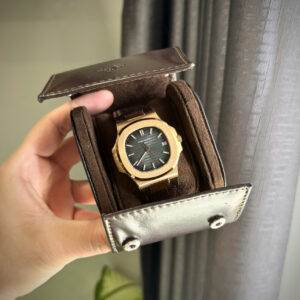 ĐỒNG HỒ PATEK PHILIPPE NAUTILUS 5711 REPLICA WATCH BỌC VÀNG MẶT XÁM NHÀ MÁY 3K 40MM 4 ĐỒNG HỒ PATEK PHILIPPE NAUTILUS 5711 REPLICA WATCH BỌC VÀNG MẶT XÁM NHÀ MÁY 3K 40MM