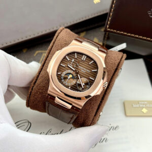 PATEK PHLIPPE NAUTILUS 5712 REPLICA WATCH WRAPPED GOLD 18K ZF FACTORY 40MM 2 ĐỒNG HỒ PATEK PHLIPPE NAUTILUS 5712 REPLICA BỌC VÀNG 18K NHÀ MÁY ZF 40MM