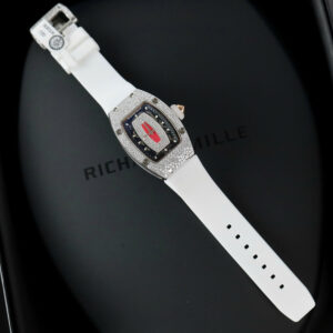 ĐỒNG HỒ RICHARD MILLE CHẾ TÁC RM007 MẶT ĐỎ FULL MOISSANITE HONG KONG VIP 36MM 1 ĐỒNG HỒ RICHARD MILLE CHẾ TÁC RM007 MẶT ĐỎ FULL MOISSANITE HONG KONG VIP 36MM
