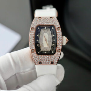 ĐỒNG HỒ RICHARD MILLE RM007 CHẾ TÁC BỌC VÀNG HỒNG ĐÍNH KIM CƯƠNG MOISSANITE 36MM 2 ĐỒNG HỒ RICHARD MILLE RM007 CHẾ TÁC BỌC VÀNG HỒNG ĐÍNH KIM CƯƠNG MOISSANITE 36MM