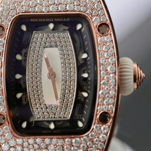ĐỒNG HỒ RICHARD MILLE RM007 CHẾ TÁC BỌC VÀNG HỒNG ĐÍNH KIM CƯƠNG MOISSANITE 36MM 3 ĐỒNG HỒ RICHARD MILLE RM007 CHẾ TÁC BỌC VÀNG HỒNG ĐÍNH KIM CƯƠNG MOISSANITE 36MM