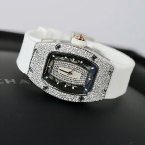RICHARD MILLE RM007 CUSTOM FULL MOISSANITE WATCH HONG KONG 36MM 4 ĐỒNG HỒ RICHARD MILLE RM007 CHẾ TÁC FULL MOISSANITE HONG KONG 36MM