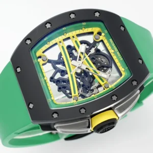 RICHARD MILLE RM61-01 REPLICA WATCH YOHAN BLAKE BLACK CERAMIC CASE ZF 43MM 5 ĐỒNG HỒ RICHARD MILLE RM61-01 REPLICA YOHAN BLAKE VỎ GỐM ĐEN NHÀ MÁY ZF 43MM