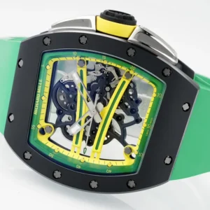 RICHARD MILLE RM61-01 REPLICA WATCH YOHAN BLAKE BLACK CERAMIC CASE ZF 43MM 4 ĐỒNG HỒ RICHARD MILLE RM61-01 REPLICA YOHAN BLAKE VỎ GỐM ĐEN NHÀ MÁY ZF 43MM