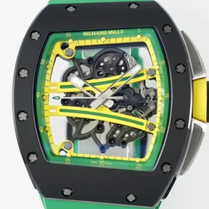 RICHARD MILLE RM61-01 REPLICA WATCH YOHAN BLAKE BLACK CERAMIC CASE ZF 43MM 2 ĐỒNG HỒ RICHARD MILLE RM61-01 REPLICA YOHAN BLAKE VỎ GỐM ĐEN NHÀ MÁY ZF 43MM