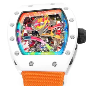 ĐỒNG HỒ RICHARD MILLE RM68-01 REPLICA VỎ GỐM TRẮNG NHÀ MÁY RM 45MM 1 ĐỒNG HỒ RICHARD MILLE RM68-01 REPLICA VỎ GỐM TRẮNG NHÀ MÁY RM 45MM