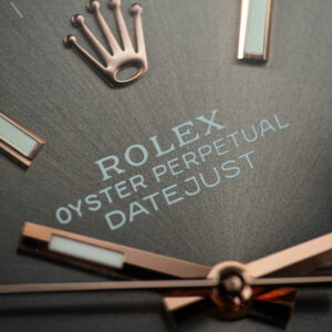 ROLEX DATEJUST REPLICA WATCHES GREY DIAL ROSE WRAPPED GOLD GM FACTORY 41MM 3 ĐỒNG HỒ ROLEX DATEJUST REPLICA 11 MẶT XÁM BỌC VÀNG NHÀ MÁY GM 41MM (1)