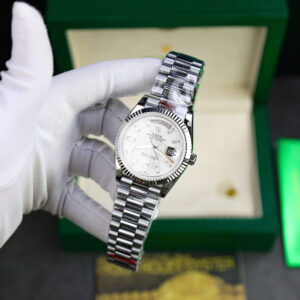 ĐỒNG HỒ ROLEX DAY-DATE BEST COPY MẶT THIÊN THẠCH CỌC SỐ MOISSANITE BAGUETTE 40MM 1 ĐỒNG HỒ ROLEX DAY-DATE BEST COPY MẶT THIÊN THẠCH CỌC SỐ MOISSANITE BAGUETTE 40MM