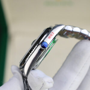 ĐỒNG HỒ ROLEX DAY-DATE BEST COPY MẶT THIÊN THẠCH CỌC SỐ MOISSANITE BAGUETTE 40MM 6 ĐỒNG HỒ ROLEX DAY-DATE BEST COPY MẶT THIÊN THẠCH CỌC SỐ MOISSANITE BAGUETTE 40MM