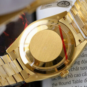 ĐỒNG HỒ ROLEX DAY-DATE CHẾ TÁC BỌC VÀNG VÀNG FULL MOISSANITE NHÀ MÁY GM 40MM 6 ĐỒNG HỒ ROLEX DAY-DATE CHẾ TÁC BỌC VÀNG VÀNG FULL MOISSANITE NHÀ MÁY GM 40MM