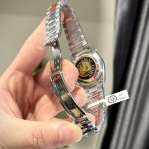 ĐỒNG HỒ ROLEX DAY-DATE CHẾ TÁC KIM CƯƠNG MOISSANITE NHÀ MÁY QF 36MM 5 ĐỒNG HỒ ROLEX DAY-DATE CHẾ TÁC KIM CƯƠNG MOISSANITE NHÀ MÁY QF 36MM