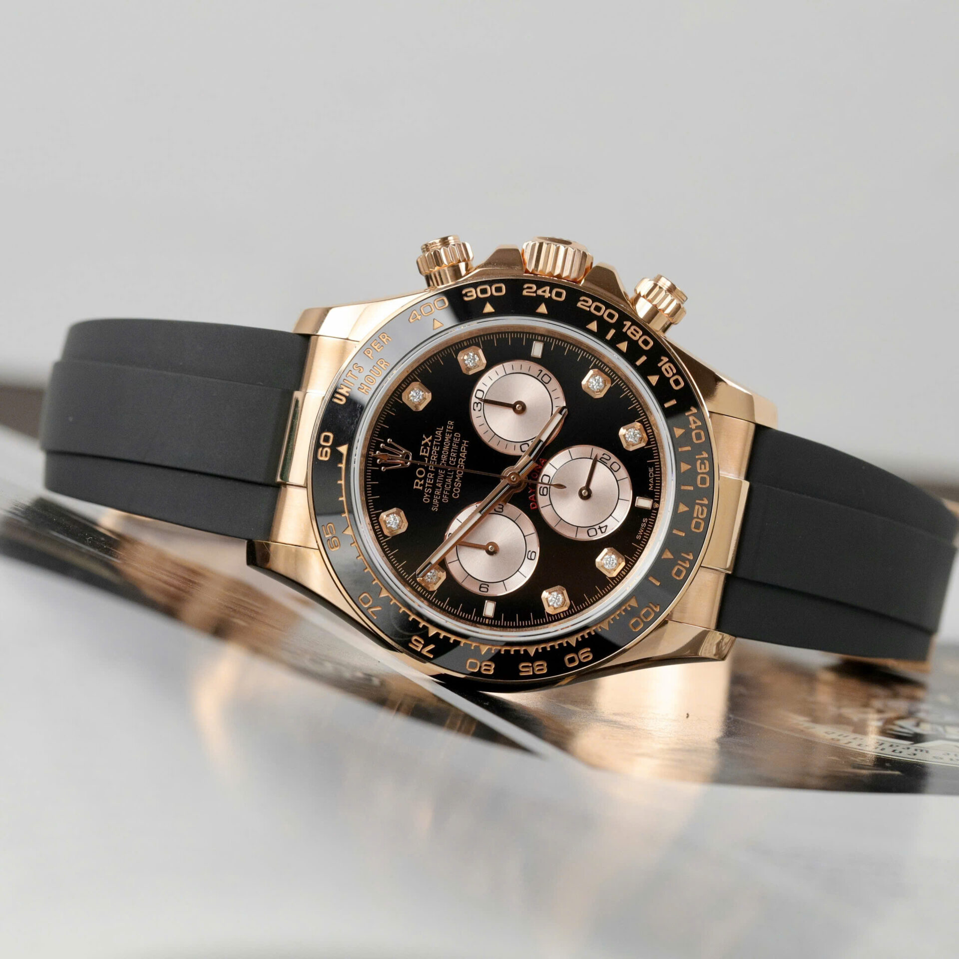 ĐỒNG HỒ ROLEX DAYTONA 126515 CHẾ TÁC BỌC VÀNG 18K DÂY OYSTER FLEX 40MM (3) ĐỒNG HỒ ROLEX DAYTONA 126515 CHẾ TÁC BỌC VÀNG 18K DÂY OYSTER FLEX 40MM
