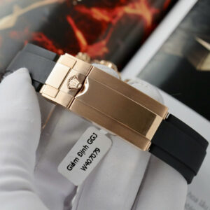 ROLEX DAYTONA 126515 CUSTOM WATCH WRAPPED GOLD 18K OYSTER FLEX STRAP 40MM 7 ĐỒNG HỒ ROLEX DAYTONA 126515 CHẾ TÁC BỌC VÀNG 18K DÂY OYSTER FLEX 40MM
