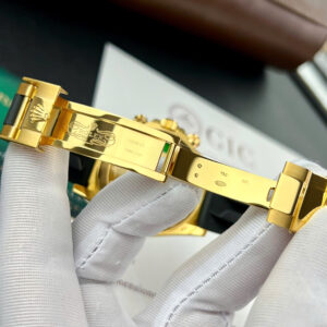 ROLEX DAYTONA CUSTOM WATCHES WRAPPED GOLD 18K RUBBER STRAP 40MM 8 ĐỒNG HỒ ROLEX DAYTONA CHẾ TÁC BỌC VÀNG 18K DÂY CAO SU 40MM (1)