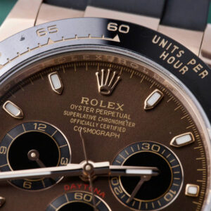 ROLEX DAYTONA WRAPPED GOLD REPLICA WATCHES CHOCOLATE DIAL 40MM 3 ĐỒNG HỒ ROLEX DAYTONA WRAPPED GOLD CHẾ TÁC MẶT CHOCOLATE 40MM (1)