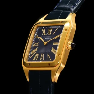 CARTIER SANTOS DUMONT WGSA0077 REPLICA LARGE WATCH GREY DIAL F1 FACTORY 43.5MM 4 ĐỒNG HỒ CARTIER SANTOS DUMONT WGSA0077 REPLICA LARGE MẶT XÁM NHÀ MÁY F1 43.5MM