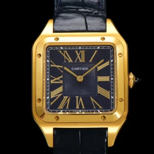 ĐỒNG HỒ CARTIER SANTOS DUMONT WGSA0077 REPLICA LARGE MẶT XÁM NHÀ MÁY F1 43.5MM