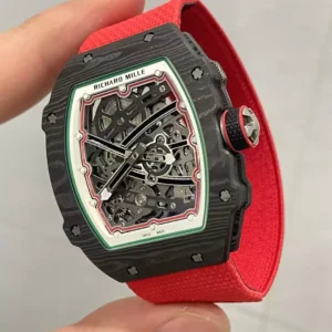 ĐỒNG HỒ RICHARD MILLE RM67-02 CHẾ TÁC VỎ CARBON MẶT ĐỎ 38.7 x 47.52MM 2 ĐỒNG HỒ RICHARD MILLE RM67-02 CHẾ TÁC VỎ CARBON MẶT ĐỎ 38.7 x 47.52MM
