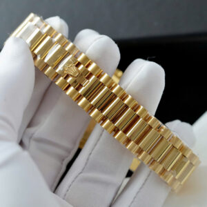 ĐỒNG HỒ ROLEX DAY-DATE CHẾ TÁC BỌC VÀNG 18K MẶT XANH CỌC SỐ BAGUETTE QF 36MM 8 ĐỒNG HỒ ROLEX DAY-DATE CHẾ TÁC BỌC VÀNG 18K MẶT XANH CỌC SỐ BAGUETTE QF 36MM