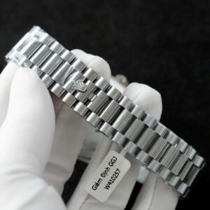 ROLEX DAY-DATE BEST REPLICA WATCH MOISSANITE RUBY GREEN WEIGHT 173GRAM 40MM 7 ĐỒNG HỒ ROLEX DAY-DATE CHẾ TÁC MOISSANITE RUBY XANH TRỌNG LƯƠNG 173GRAM 40MM