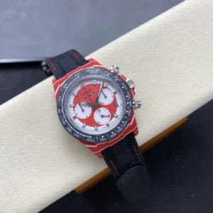 ĐỒNG HỒ ROLEX DAYTONA KAKHA KALADZE REPLICA RED CARBON NHÀ MÁY DIW 40MM 3 ĐỒNG HỒ ROLEX DAYTONA KAKHA KALADZE REPLICA RED CARBON NHÀ MÁY DIW 40MM