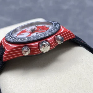 ĐỒNG HỒ ROLEX DAYTONA KAKHA KALADZE REPLICA RED CARBON NHÀ MÁY DIW 40MM 4 ĐỒNG HỒ ROLEX DAYTONA KAKHA KALADZE REPLICA RED CARBON NHÀ MÁY DIW 40MM