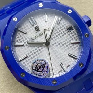 ĐỒNG HỒ AUDEMARS PIGUET ROYAL OAK 15500ST REPLICA GỐM XANH MẶT SỐ TRẮNG APS 41MM 5 ĐỒNG HỒ AUDEMARS PIGUET ROYAL OAK 15500ST REPLICA GỐM XANH MẶT SỐ TRẮNG APS 41MM (1)