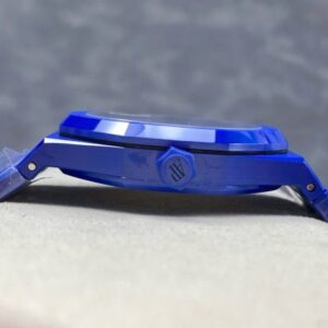 ĐỒNG HỒ AUDEMARS PIGUET ROYAL OAK 15500ST REPLICA GỐM XANH MẶT SỐ TRẮNG APS 41MM 6 ĐỒNG HỒ AUDEMARS PIGUET ROYAL OAK 15500ST REPLICA GỐM XANH MẶT SỐ TRẮNG APS 41MM (1)