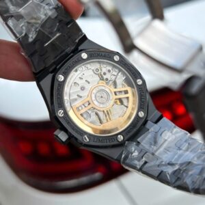 ĐỒNG HỒ AUDEMARS PIGUET ROYAL OAK 15500ST REPLICA VỎ GỐM ĐEN APS 41MM 7 ĐỒNG HỒ AUDEMARS PIGUET ROYAL OAK 15500ST REPLICA VỎ GỐM ĐEN APS 41MM (1)