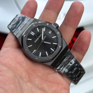 ĐỒNG HỒ AUDEMARS PIGUET ROYAL OAK 15500ST REPLICA VỎ GỐM ĐEN APS 41MM 1 ĐỒNG HỒ AUDEMARS PIGUET ROYAL OAK 15500ST REPLICA VỎ GỐM ĐEN APS 41MM (1)