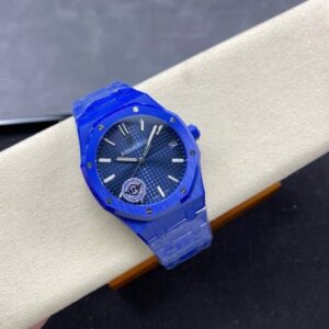 ĐỒNG HỒ AUDEMARS PIGUET ROYAL OAK 15500ST REPLICA VỎ GỐM XANH BLUE APS 41MM 2 ĐỒNG HỒ AUDEMARS PIGUET ROYAL OAK 15500ST REPLICA VỎ GỐM XANH BLUE APS 41MM (1)