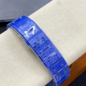 ĐỒNG HỒ AUDEMARS PIGUET ROYAL OAK 15500ST REPLICA VỎ GỐM XANH BLUE APS 41MM 8 ĐỒNG HỒ AUDEMARS PIGUET ROYAL OAK 15500ST REPLICA VỎ GỐM XANH BLUE APS 41MM (1)