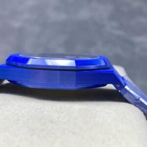 ĐỒNG HỒ AUDEMARS PIGUET ROYAL OAK 15500ST REPLICA VỎ GỐM XANH BLUE APS 41MM 6 ĐỒNG HỒ AUDEMARS PIGUET ROYAL OAK 15500ST REPLICA VỎ GỐM XANH BLUE APS 41MM (1)