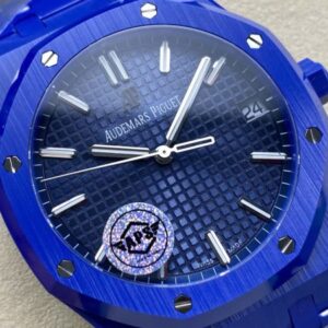 ĐỒNG HỒ AUDEMARS PIGUET ROYAL OAK 15500ST REPLICA VỎ GỐM XANH BLUE APS 41MM 3 ĐỒNG HỒ AUDEMARS PIGUET ROYAL OAK 15500ST REPLICA VỎ GỐM XANH BLUE APS 41MM (1)