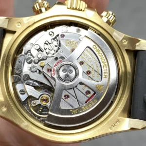 ROLEX DAYTONA YELLOW GOLD REPLICA WATCH TIFFANY DIAL THB FACTORY 40MM 8 DONG HO ROLEX DAYTONA YELLOW GOLD REPLICA MAT SO TIFFANY NHA MAY THB 40MM 4