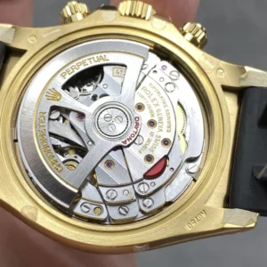 ROLEX DAYTONA YELLOW GOLD REPLICA WATCH TIFFANY DIAL THB FACTORY 40MM 7 DONG HO ROLEX DAYTONA YELLOW GOLD REPLICA MAT SO TIFFANY NHA MAY THB 40MM 5