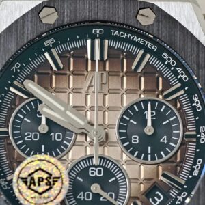 Audemars Piguet Royal Oak Offshore 26420 Best Replica Watches Grey Rubber Strap APS Factory 43mm 3 Dong Ho Audemars Piguet Royal Oak Offshore 26240 Replica Cao Cap Xuong APS 43mm 4